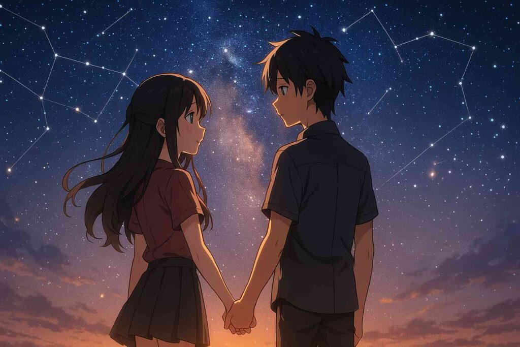 Anime Couple Wallpaper in ultra HD resolution 