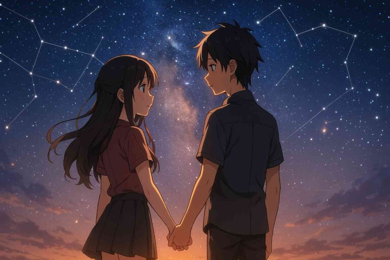Anime Couple Wallpaper in ultra HD resolution