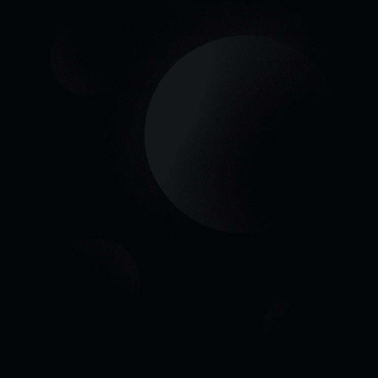 Eclipse Dark Wallpaper features soft glowing circle with dark background.