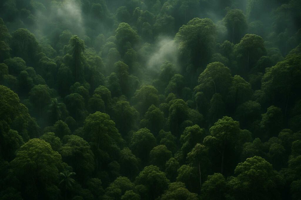 Rainforest From Above Wallpaper