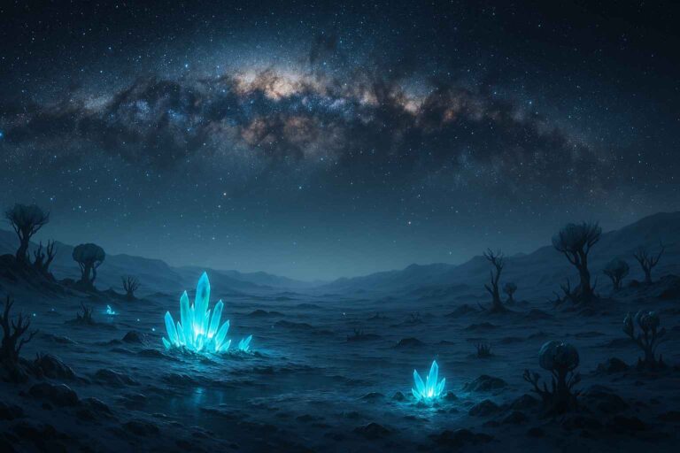 The Milky Way 4k Wallpaper feature an alien planet